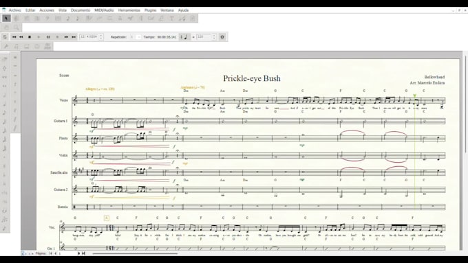create professional music arrangements