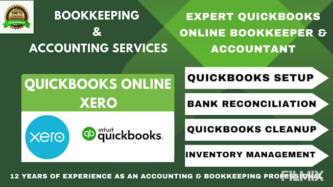 do accounting and bookkeeping in quickbooks online and xero