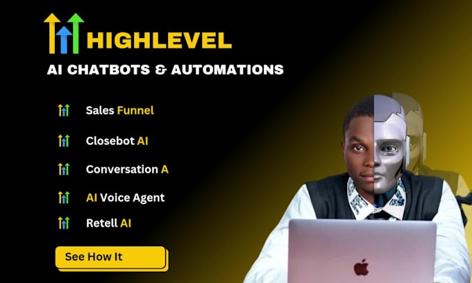 build funnels, automations, chatbots on go high level
