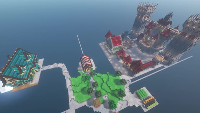 Create a detailed custom minecraft map or build by Samcrafthindi | Fiverr