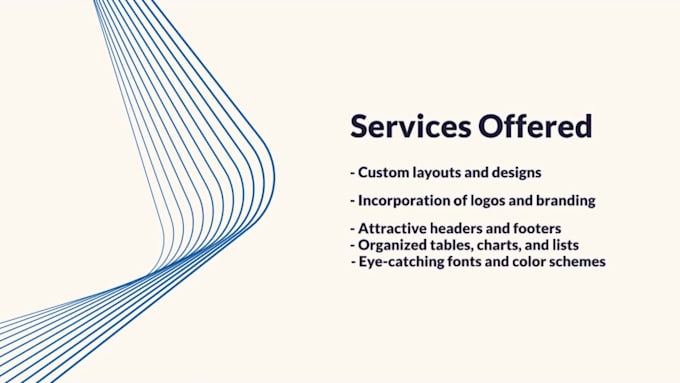 design coustom word documents for your desire