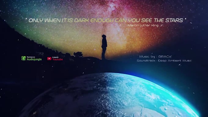 make deep chillout music or space noise ambient