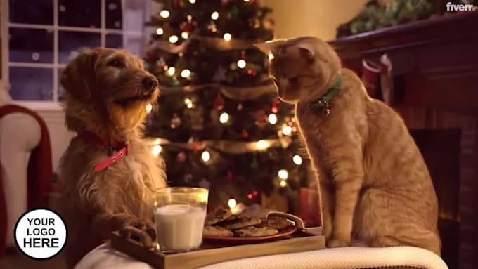 customize new christmas greeting videos