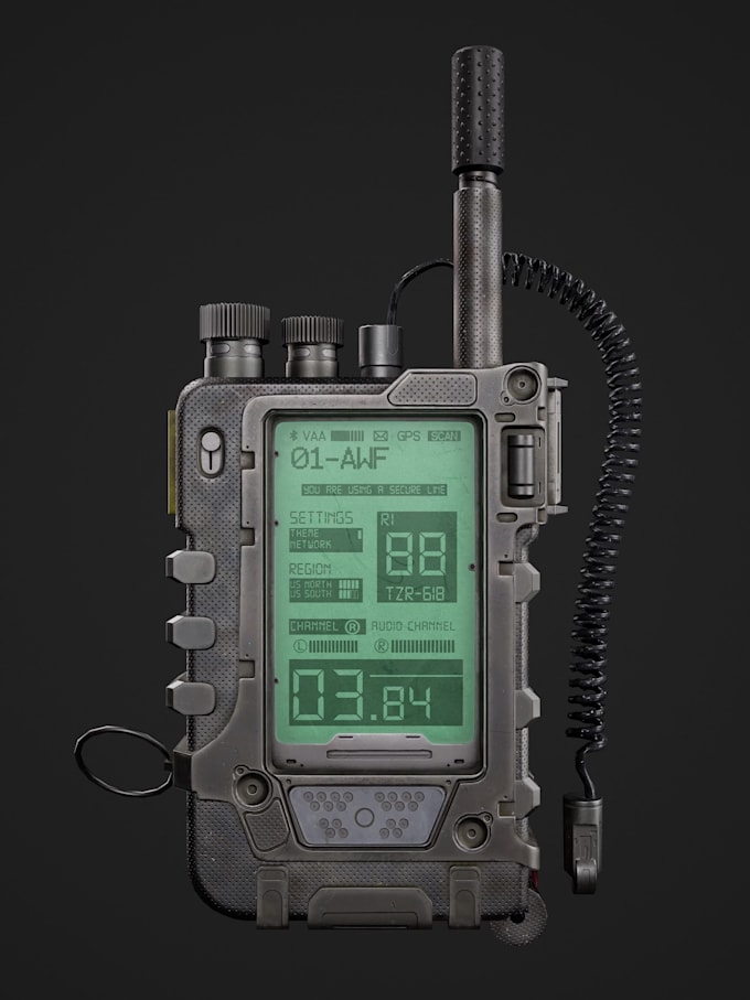 do hard surface  modeling and texturing for game or movie