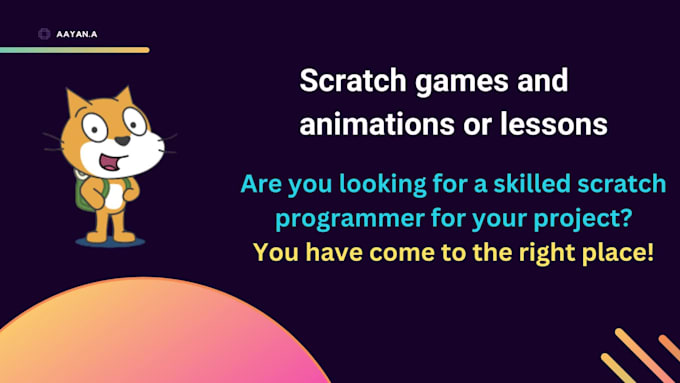 make scratch games or animations