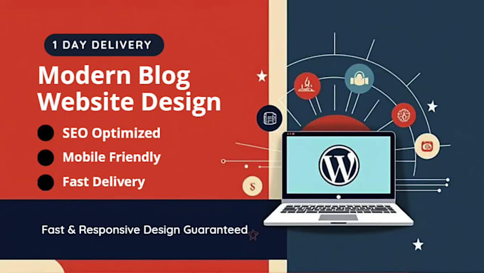 develop an affordable and modern wordpress blog
