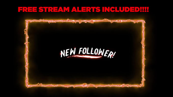 create you this animated webcam overlay for your twitch stream and free alerts