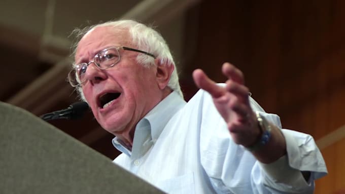 record a voiceover as bernie sanders