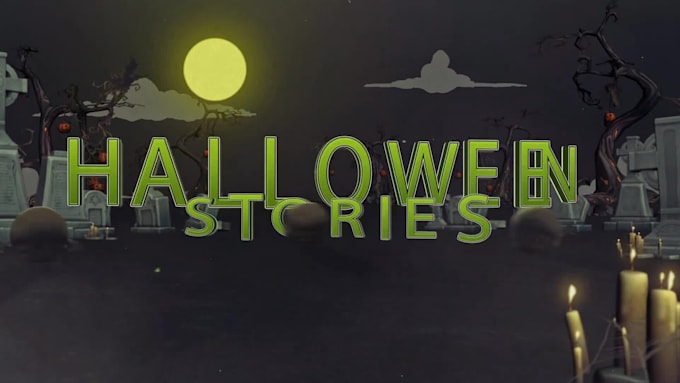 create this Halloween intro video