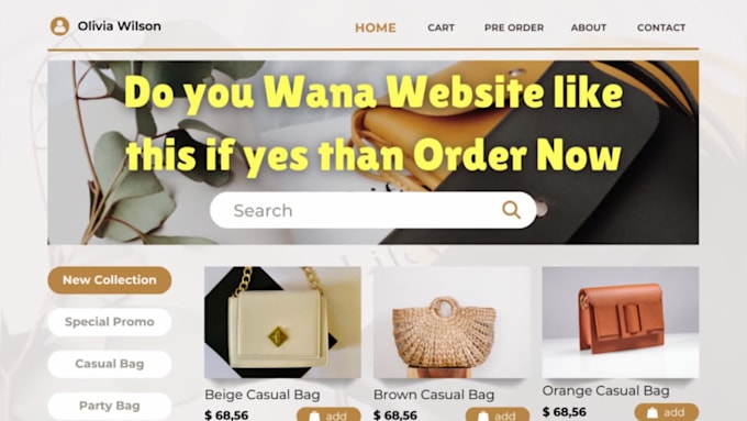 rearrange wordpress website and web development