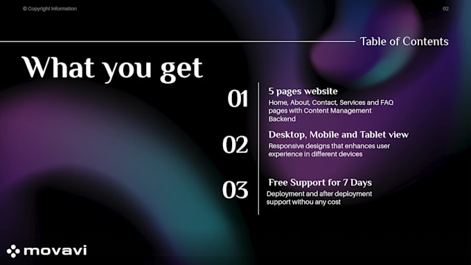 develop a wordpress website