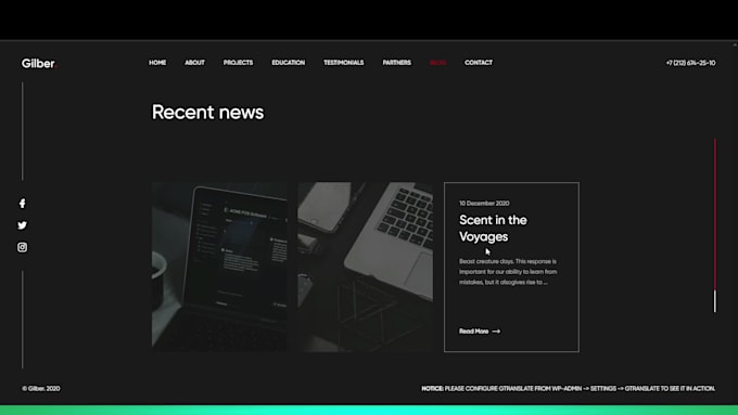 create a mobile friendly wordpress website design