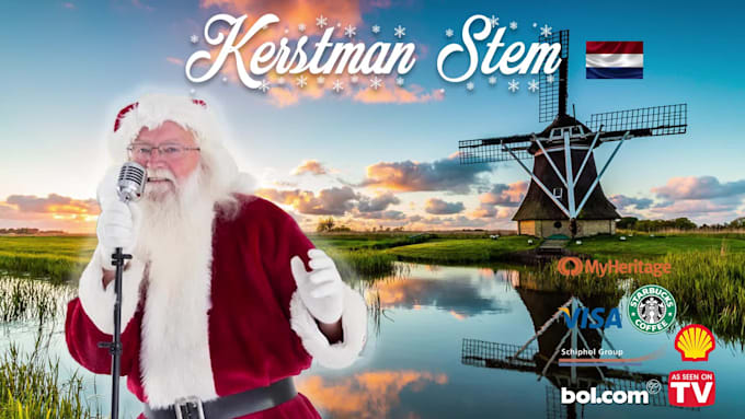 record a dutch kerstman voice over