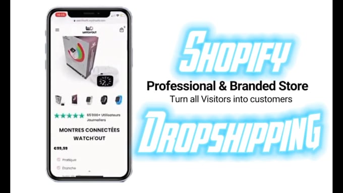 build your professional dropshipping shopify store