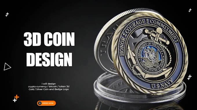 Do a cryptocurrency, token, challenge coin, and coin design by ...