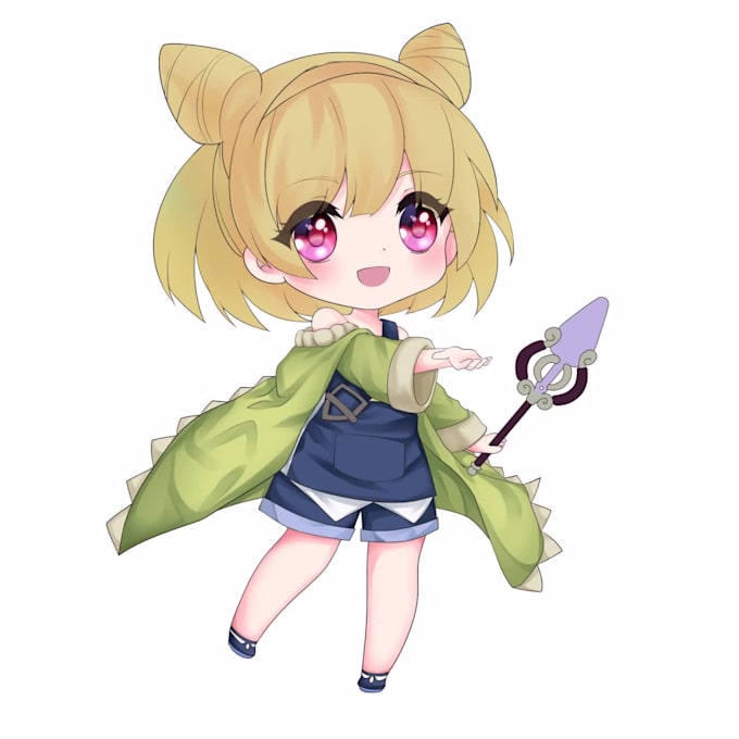 draw cute anime chibi characters