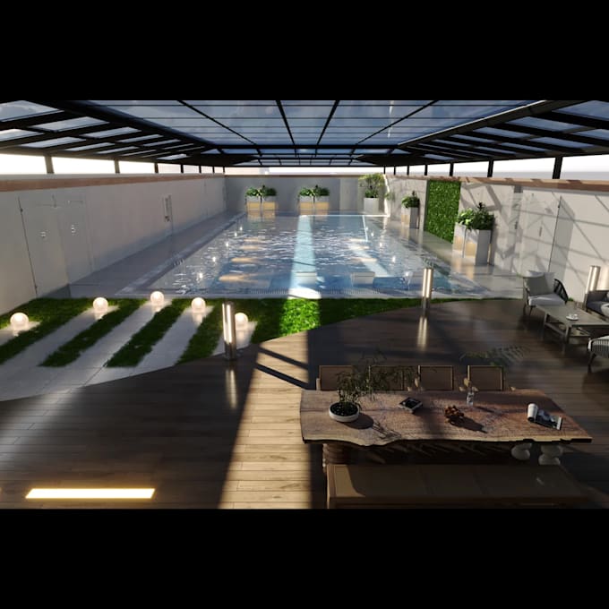 create stunning exterior 3d rendering for real estate and architecture