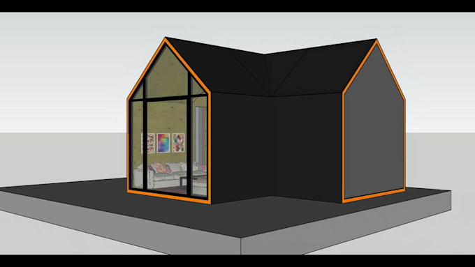create 3d floor plan,  3d building model  and 3d master plan for you