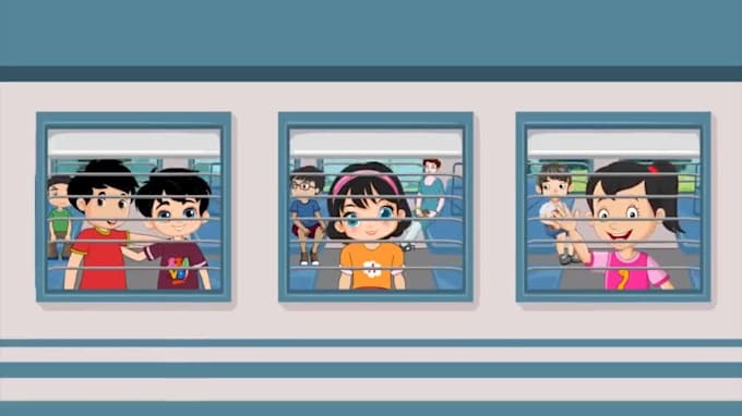 create 2d animation kids rhymes