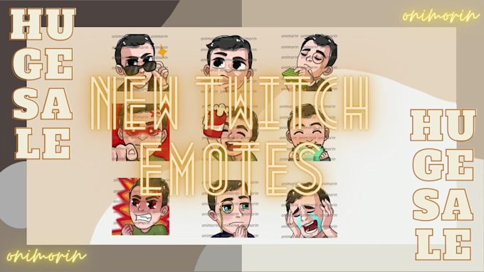 create custom twitch emotes x badges and banners