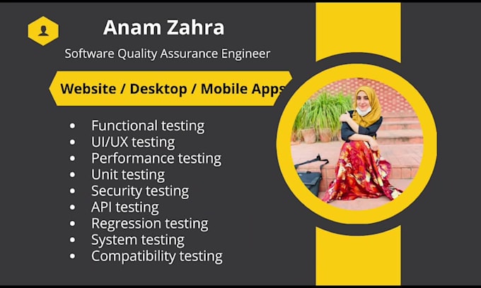 do web test user test app test UI UX and functional test