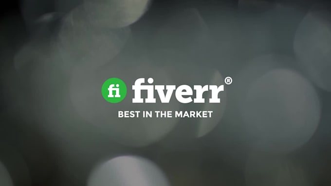 make photographer logo reveal video in full hd in 24 hours