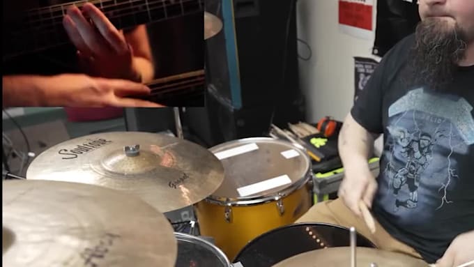 play live drums for covers, custom music, and any project