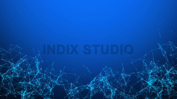 Create unique and attractive animated plexus background by Indixstudio |  Fiverr