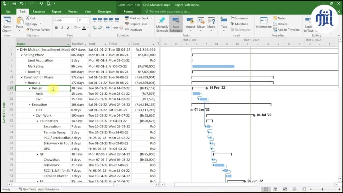 Give you macros to colorize ms project tasks in gantt chart by Msjoia ...