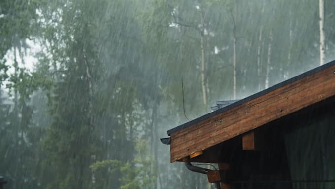 provide cozy and relaxing raining video for youtube