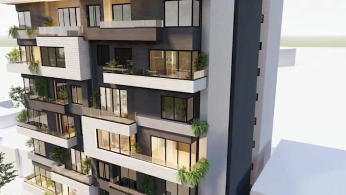 design modern architectural floor plans and 3d renderings