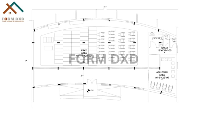 draw an architectural plan in architectural rendering