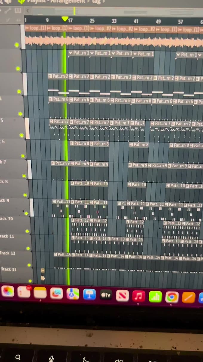 produce a custom beat and record a complete rap song