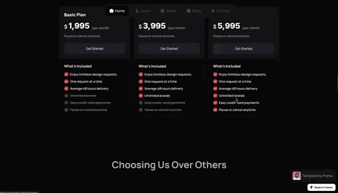 build framer website framer landing page framer website design