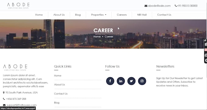 do property rental and sale website