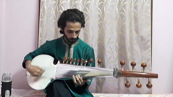 play transcendental sarod for your recordings