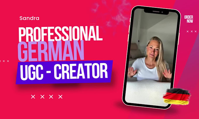 create authentic ugc videos in german, deutsch