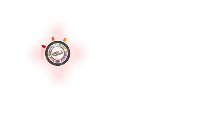 do animated logo in 2d and 3d version