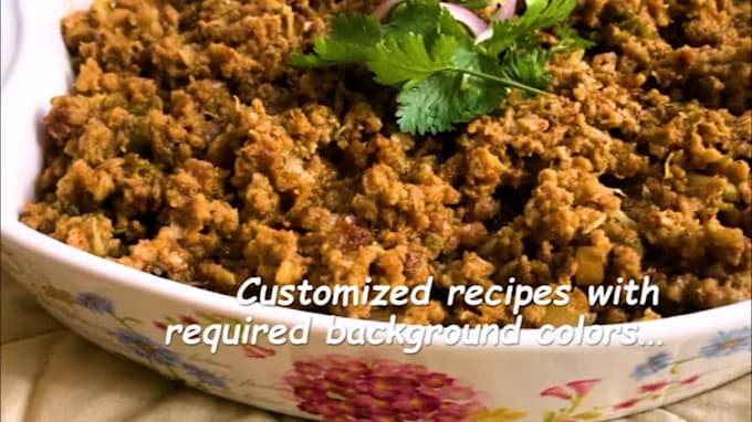Create 4k Cooking Video Recipes With Voice Overs For Youtube Blog Or Website By Ummemuhammad83 Fiverr