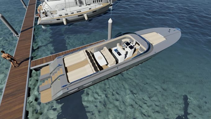 design your dreams boat in 3d