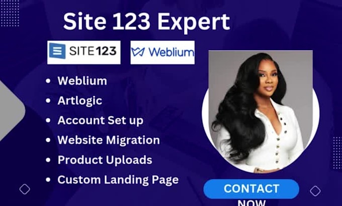 redesign site123 weblium unbounce carrd airo landing page