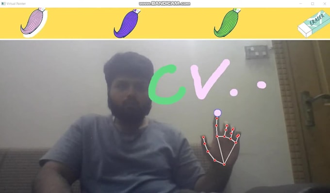 build hand tracking and gesture action apps in python