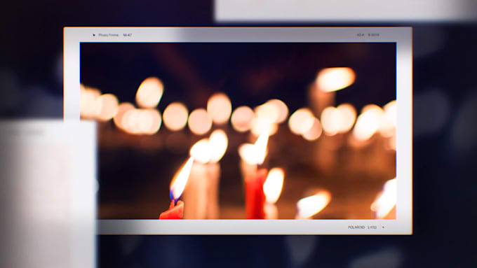 crafting a slideshow with funeral elegance and memorializing video