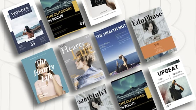 create a magazine, brochure or catalog with adobe indesign