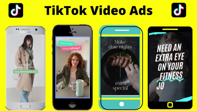 Create impressive tiktok video ads for you by Graphiclordd | Fiverr