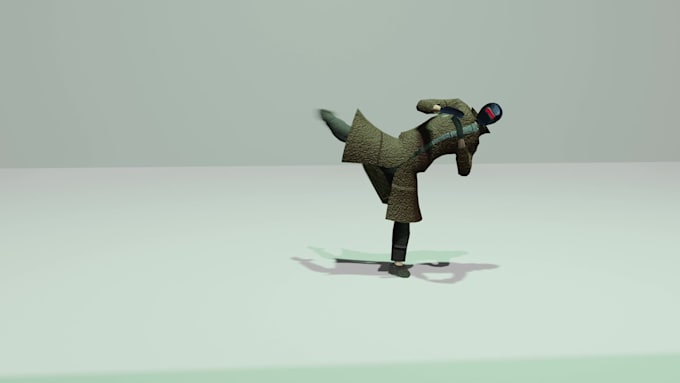 make 3d model, texture and animation