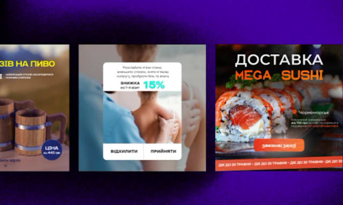 craft eye catching banners for social media