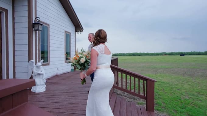 do exclusive cinematic editing for wedding