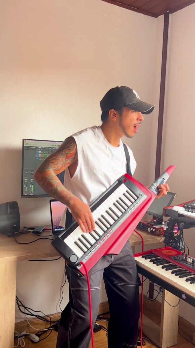 record a killer keyboard solo