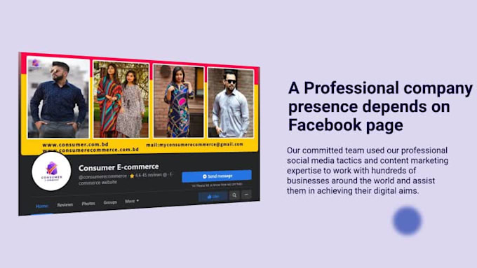 be your social media manager and social media content creator